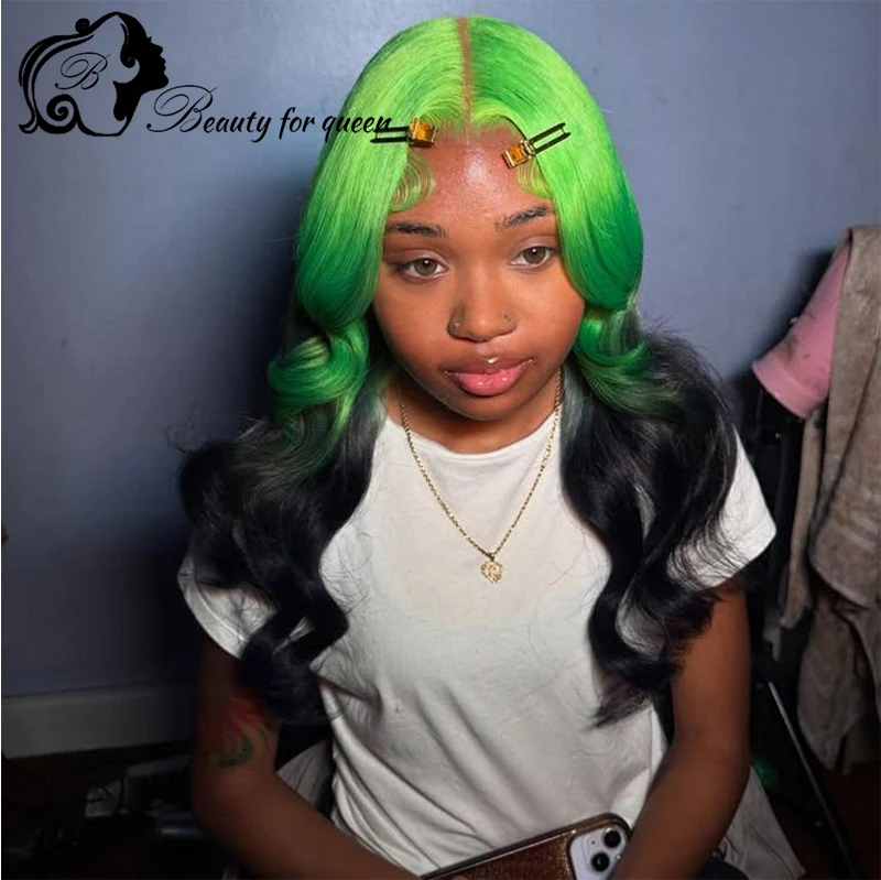 Top Sale Cabelo Humano Original Lace Melting Wigs For Women Straight 180% Density Dark Roots Glueless Natural Bounce Curl HD