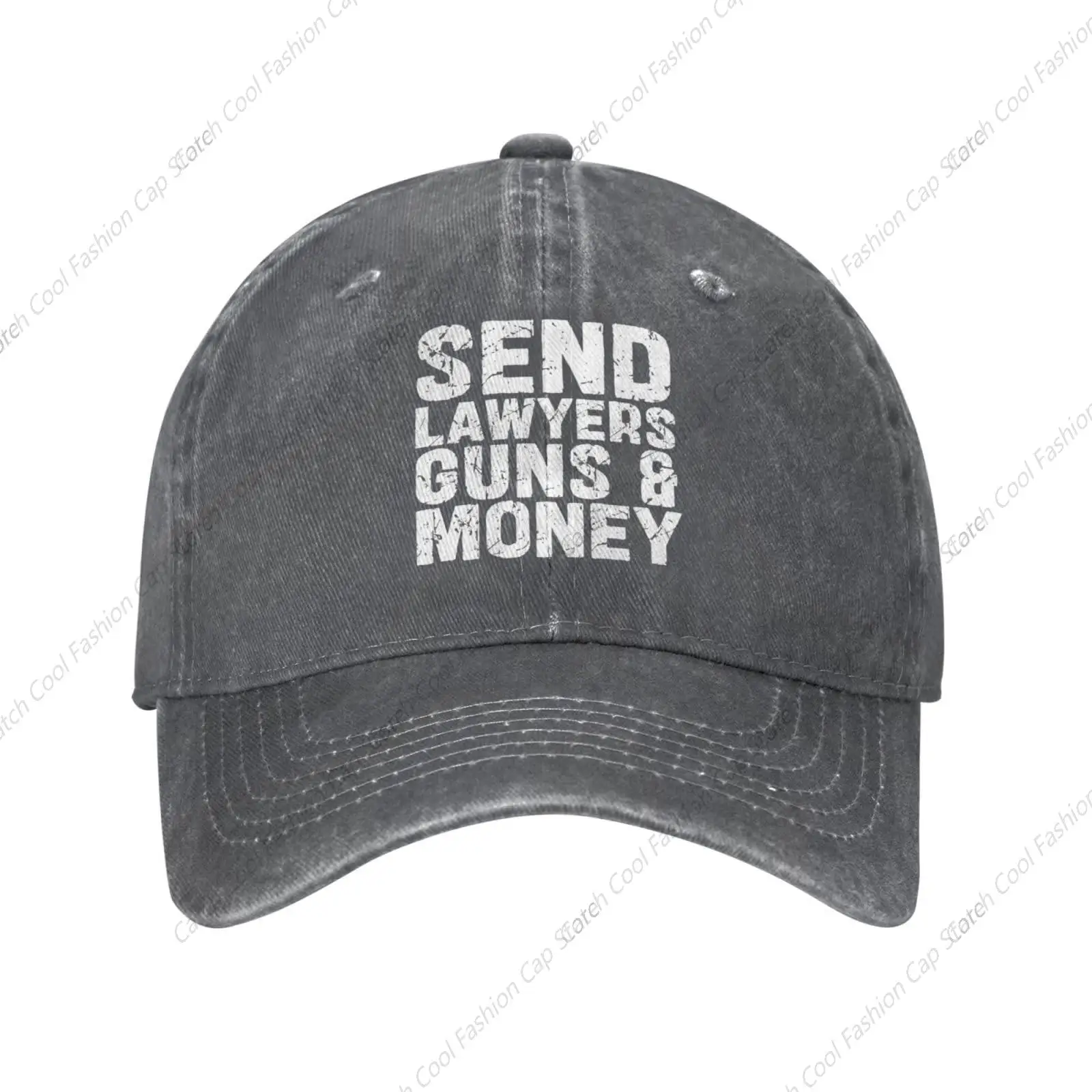 

Send Lawyers Guns and Money Baseball Cap for Men Women Vintage Trucker Denim Hat Washed Cotton Fashion Unisex Adjustable Sports