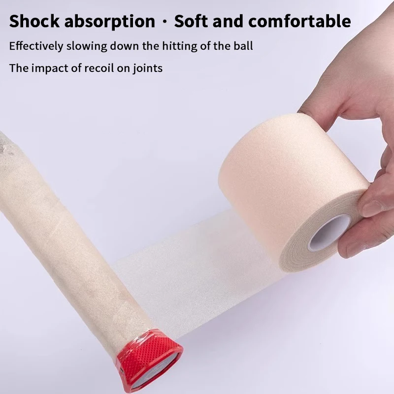 

2/1 рулон PU Губка Теннисная ракетка Badmintion Overgrip Амортизирующая пленка + 2/1 рулонная базовая пленка Ручка Мембранная демпфирующая ручка Кожа