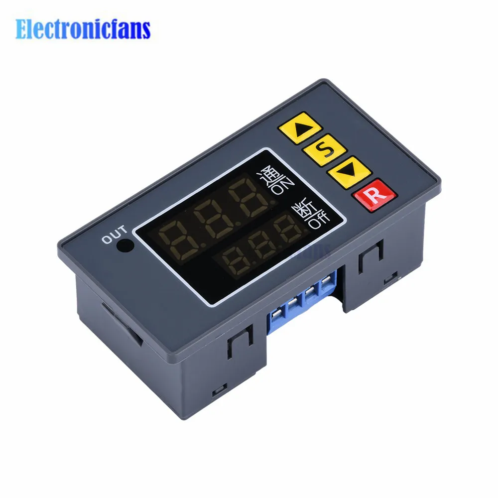 10A AC 110V 220V 12V Zeitrelais-Modul – Programmierbare Zeitverzögerung für Beleuchtung, Wasserpumpen und Motoren – Detail 9