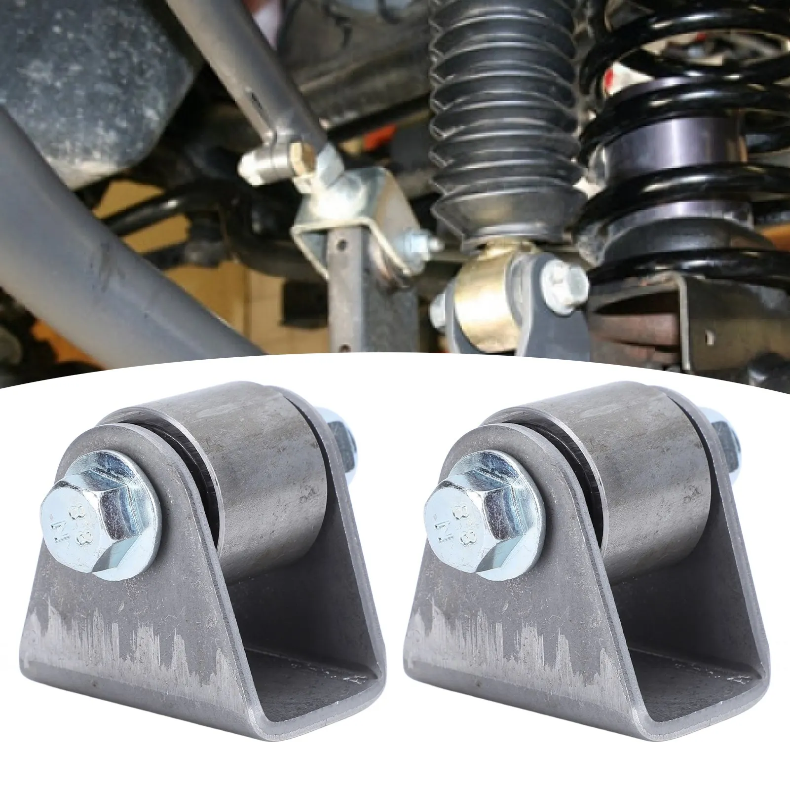 

ATV Shock Mount Bracket Metal Alloy Shock Absorption Suspension Bracket Mounting Kit for ATV Beach Bike Modified Replacements