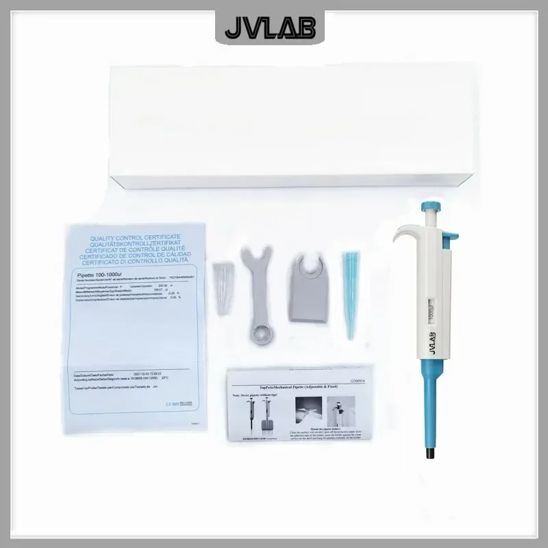 Laboratory Pipette Economic Micropipette Single-channel Adjustable Volume Mechanical Pipettor Pipet 0.1 to 10000ul