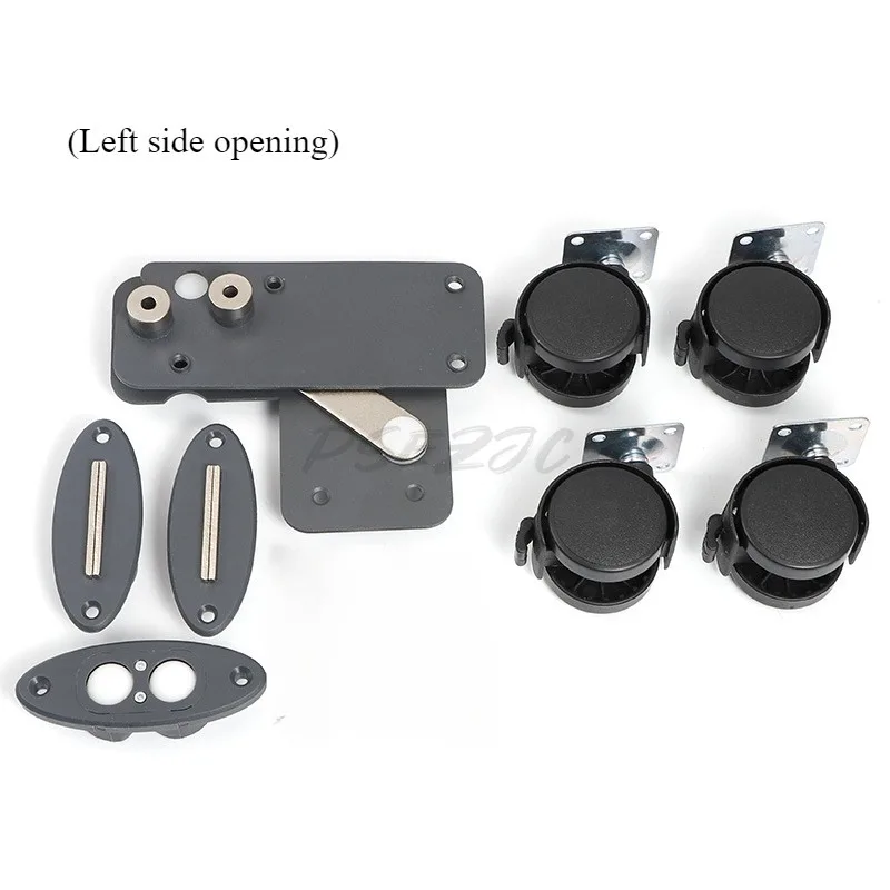 

Офисный барный стол, 90-градусный разъем для столешницы, многофункциональный маленький вихревой вращающийся стол, аксессуары