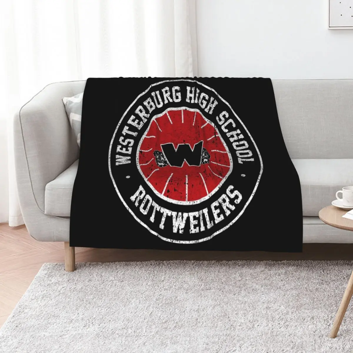 Westerburg High School Crest (Heathers) Variant Throw Blanket Tourist Decorative Throw Moving Decorative Beds Flannel Blankets