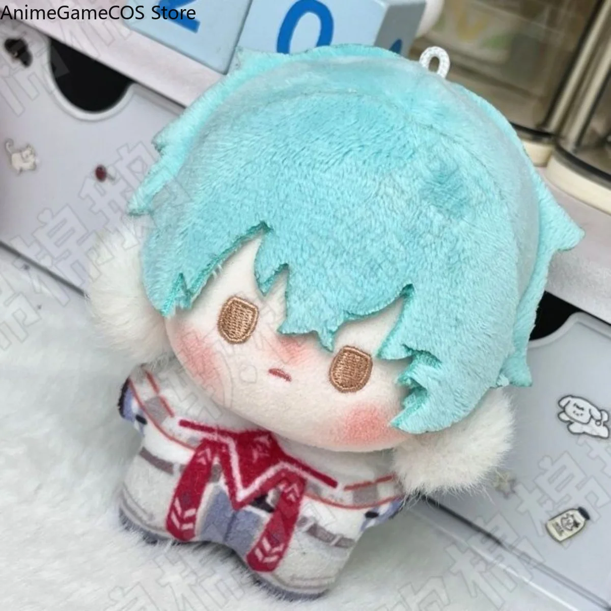 Anime Genshin Impact Noy Valeriy Mitya Alyosha Kawaii Plush Doll Stuffed Toys Cotton Figure Pendant Birthday Gift Xmas Cosplay