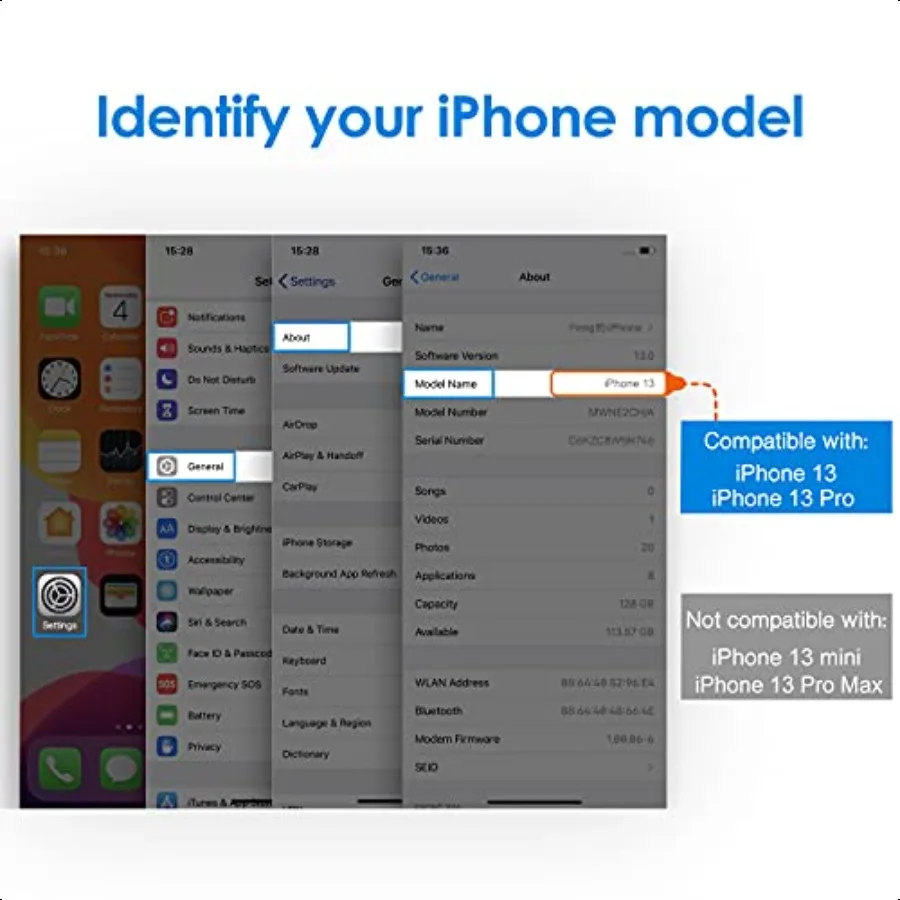 واقي شاشة الخصوصية لهاتف iPhone 16e 2025 iPhone 13 13 Pro 6.1 بوصة مضاد للتجسس من الزجاج المقسى 2 عبوة