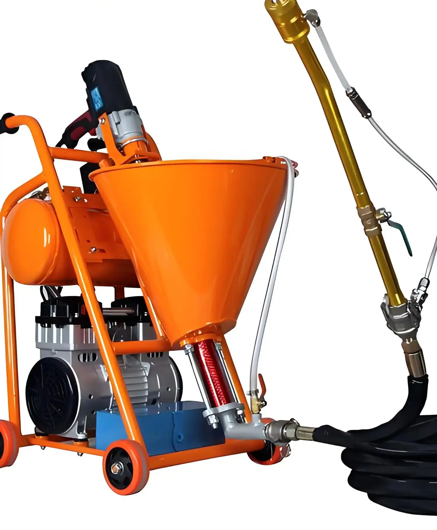 M9 M11 Stucco Finishing Wall Paint Gypsum Spraying Plaster Machine for Construction Work
