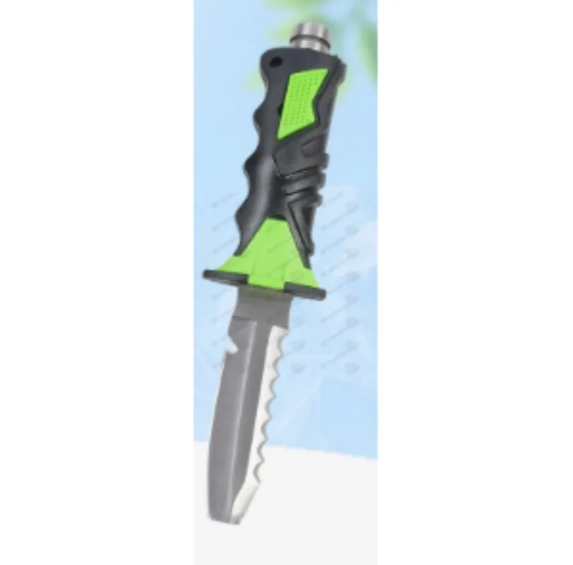Water rescue cutter underwater cutting net titanium alloy knife diving rope cutter outdoor escape emergency knife leggings knife