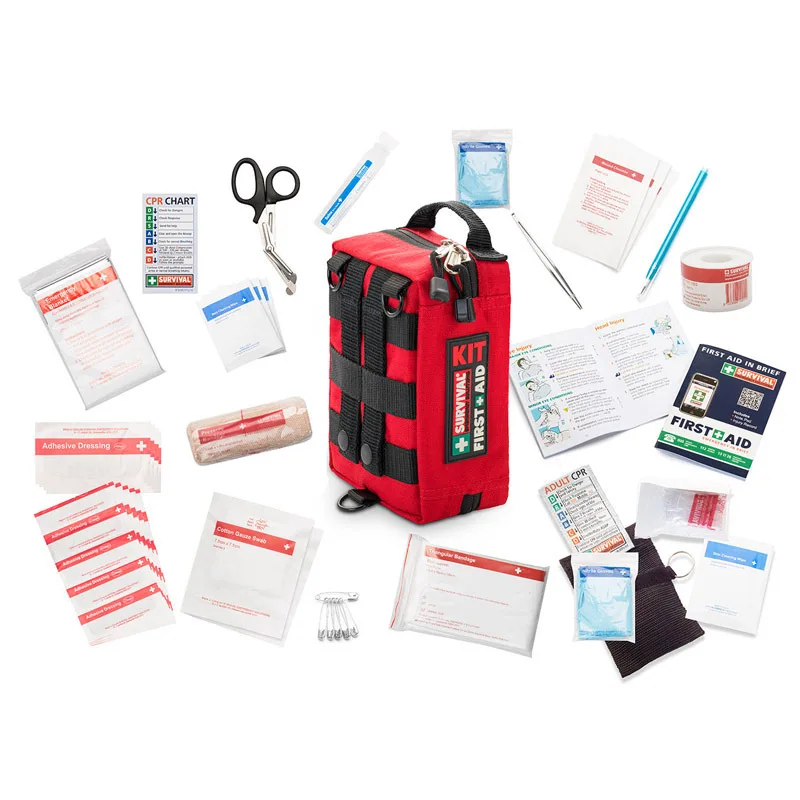 Imagem -06 - Bolsa Vazio de Primeiros Socorros para Esportes ao ar Livre Kits Portáteis de Primeiros Socorros Bolsa de Armazenamento Médico Kits de Sobrevivência de Emergência Trauma Care