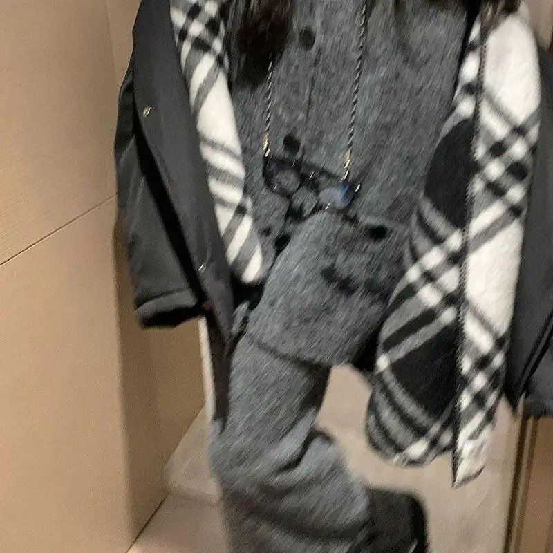 여성용 파자마 세트 따뜻한 겨울 파자마 패셔너블한 홈웨어 귀엽고 부드러운 파자마 세트 두꺼운 잠옷