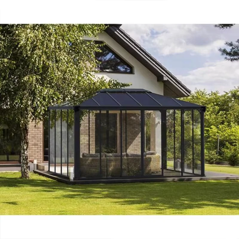 

Aluminum alloy sun room: customized for villasterraces, windproof, pressure-resistant, sound-insulated, suitable for all seasons
