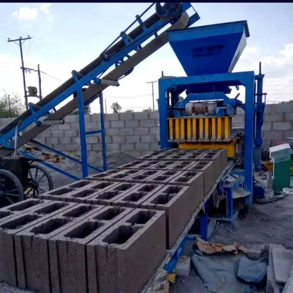 Construction Machinery Automatic Cement Making Brick Manufacturing Machine