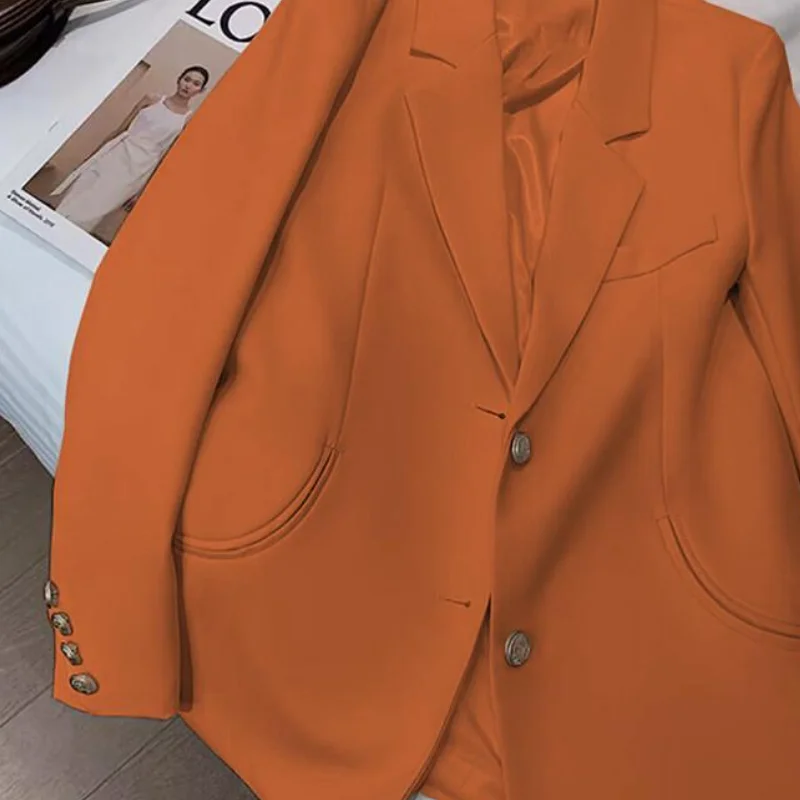 Kawaii فتاة الموضة مثير الربيع والخريف منتصف طول دعوى سترة طويلة الأكمام معطف طالب الكرتون ملابس نسائية عادية البدلة #3