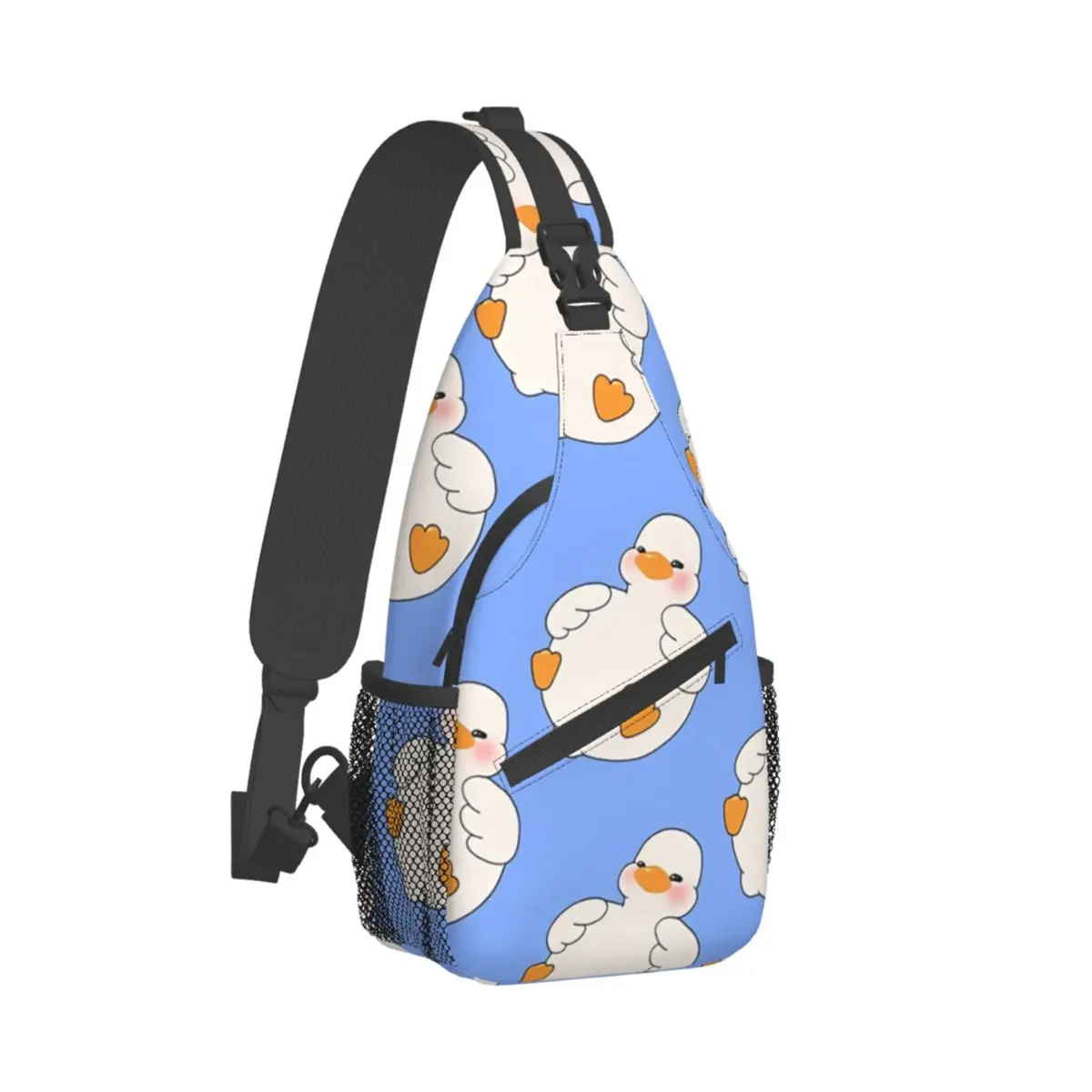 Crossbody Bag Sports Cute Kawaii Chonky Chibi Chest Bag Unisex Women Man Fashion Shoulder Backpacks Travel