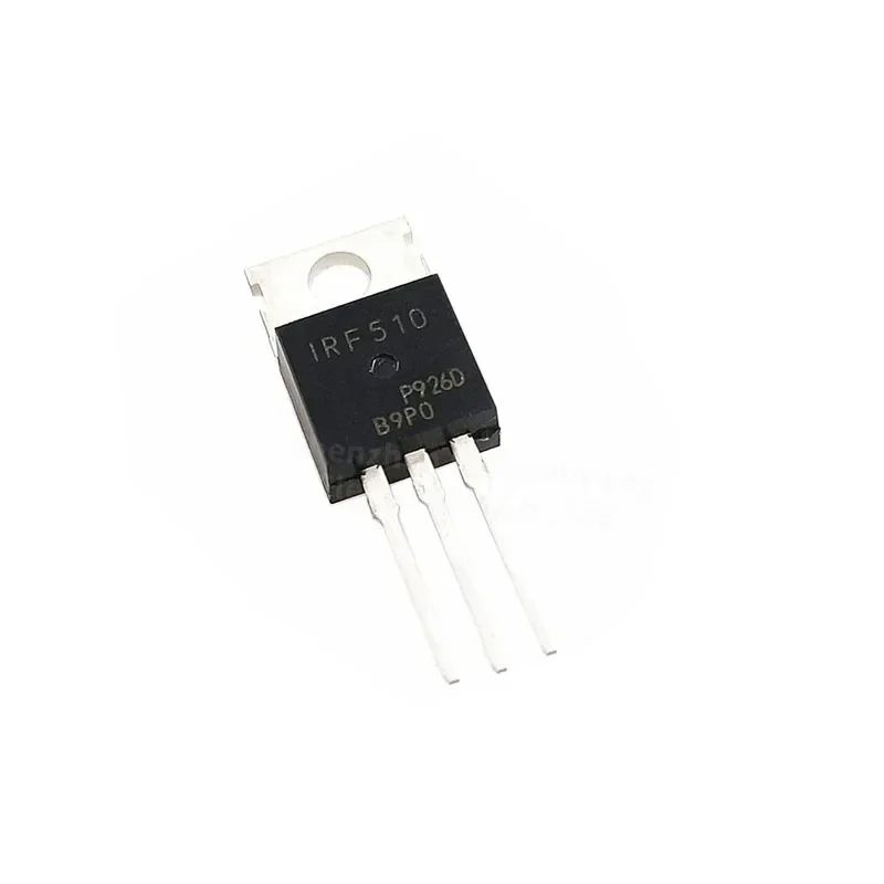 10PCS IRF510 field effect N-channel MOS tube 100V 5.6A package TO220