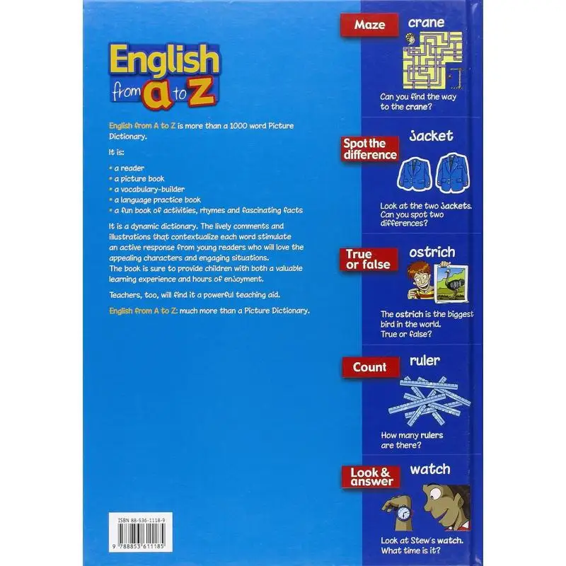 ENGLISH FROM A TO Z Book  Audio CD Susan Jewell ELI Publishing Group 9788853611185 Book