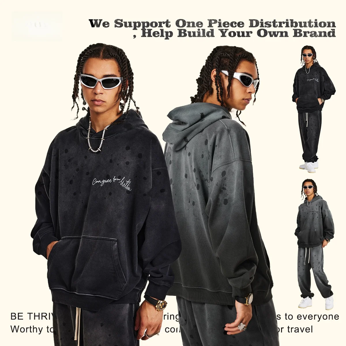 

Мужская ретро-толстовка в уличном стиле, хлопковый пуловер с круглым вырезом, винтажный дизайн, осенняя одежда