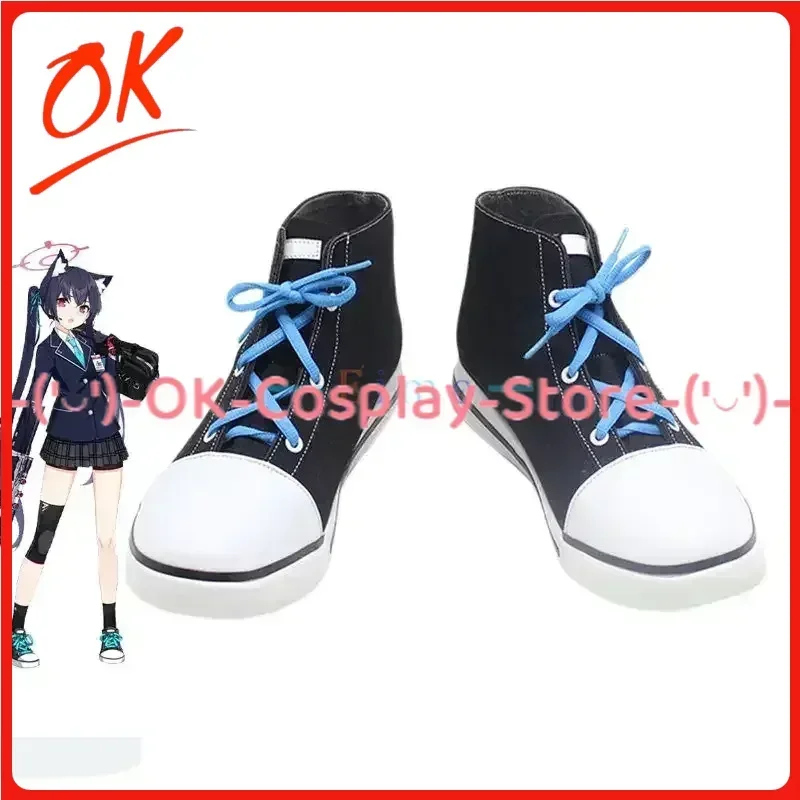 

[Индивидуальные] Game Blue Archive Kuromi Serika Обувь для косплея Аниме Опора для ролевых игр Хэллоуин Карнавальная вечеринка Сапоги из искусственной кожи