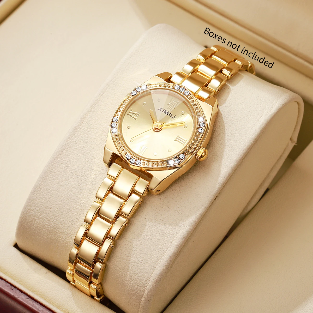 Lux Watch - Jam Tangan Wanita Mewah Berhias Batu