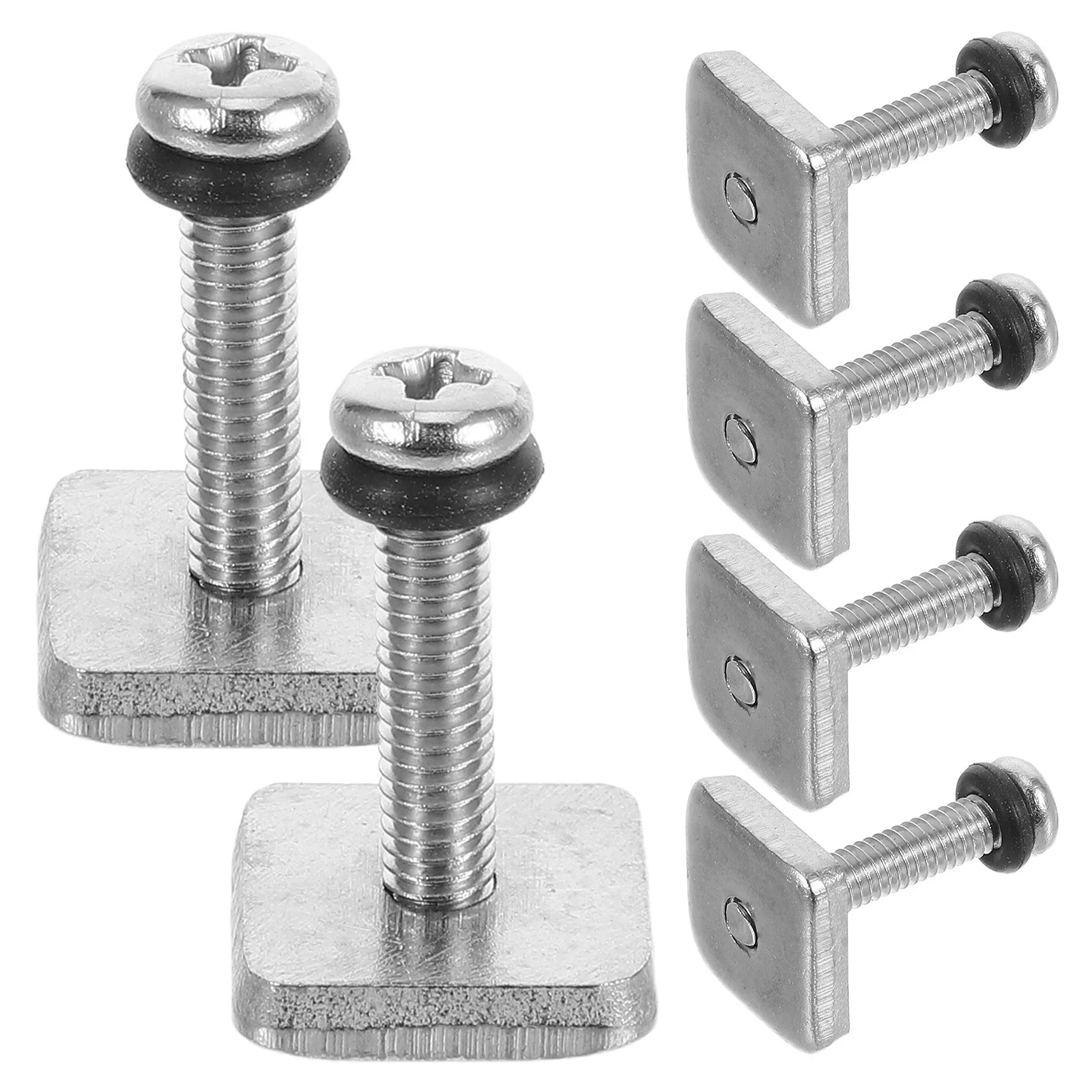 

6 шт. винтов для крепления плавников для SUP-досок из нержавеющей стали, высокопрочные, с крестообразным шлицем, для замены креплений плавников для серфбордов