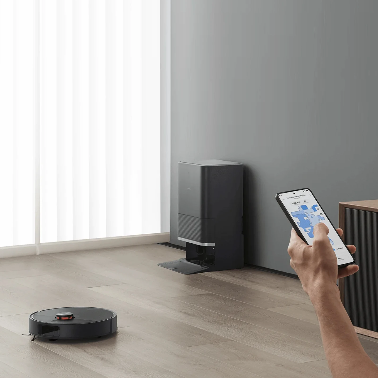 الإصدار العالمي من Xiaomi Robot Vacuum X20 Max للتحكم الصوتي، مجموعة الغبار الأوتوماتيكية، مسح المنزل بالكامل، تنظيف سائل الشعر