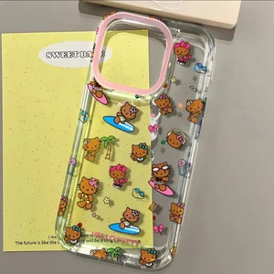 Sexy preta preta sanrio hello kitty praia chơi cho iPhone 16 15 14 13 12 11 pro max xr xs max 7 8 plus y2k pink girl 8 BÁN HÀNG BÁN HÀNG CHÍNH - №7