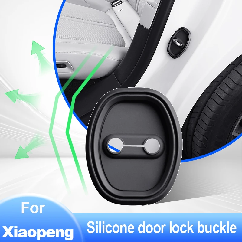 

4Pcs/Set Car Door Lock Cover Protective Buckle Case For Xpeng Xiaopeng G3 G3i G6 G9 N5 P5 P7 P7i X9 Accessories