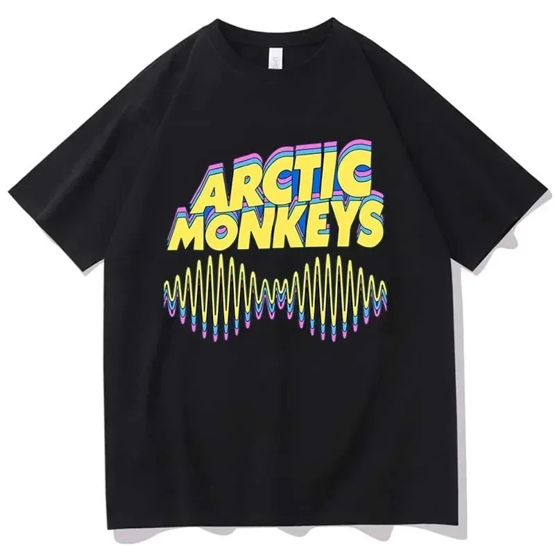 Arctic Monkey Rock Band T-shirt Boy T-shirt Men's T-shirt Boy Hip Hop T-shirt Casual and comfortable