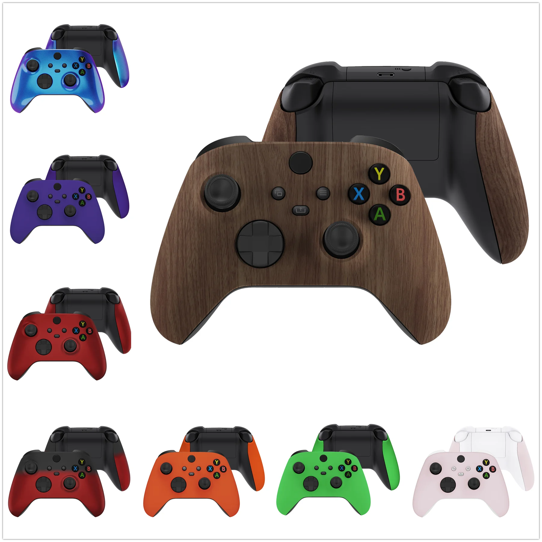 Extremate cangkang pengganti kustom untuk Pengontrol nirkabel Xbox Core (Xbox Series X & S) -seri tunggal
