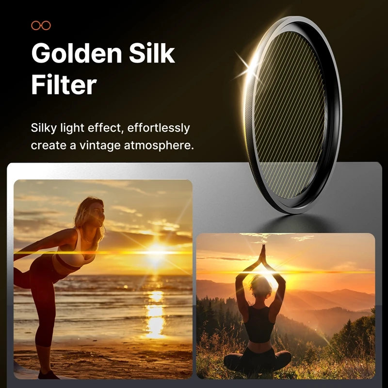 Ulanzi MagFilter 52mm Magnetic Filter Kit for IPHONE Android Smartphone 6 Styles Filters with Storage Case Filter Adapter Ring