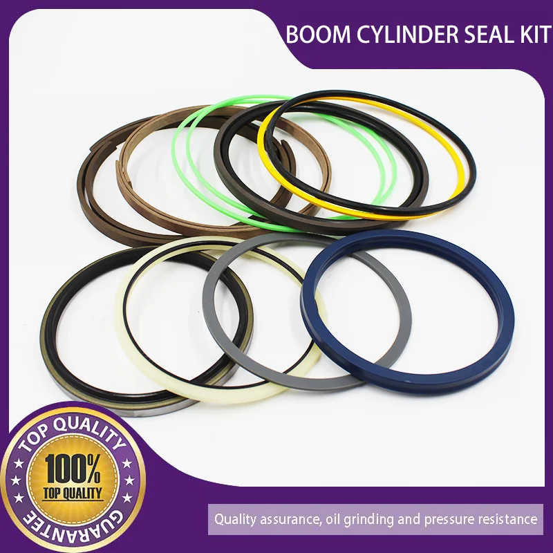 LV01V00001R300 BOOM CYLINDER SEAL KIT FOR KOBELCO HEAVY EQUIPMENT SK850 CYLINDER ASSEMBLY, BOOM