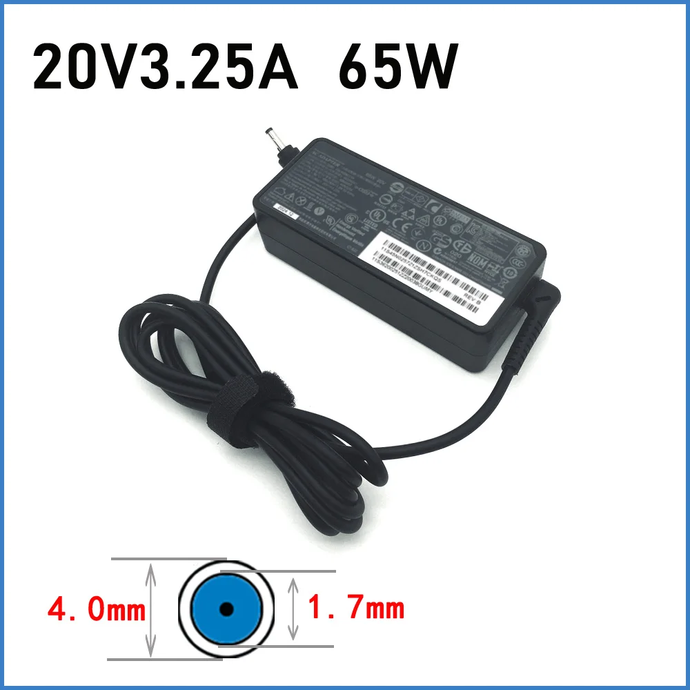 65W 20V 3.25A AC Charger For Ideapad 3 5 Flex 5 4 6 11 14 15 Flex-14 Flex-15 Flex 5-1470 5-1570 4-1470