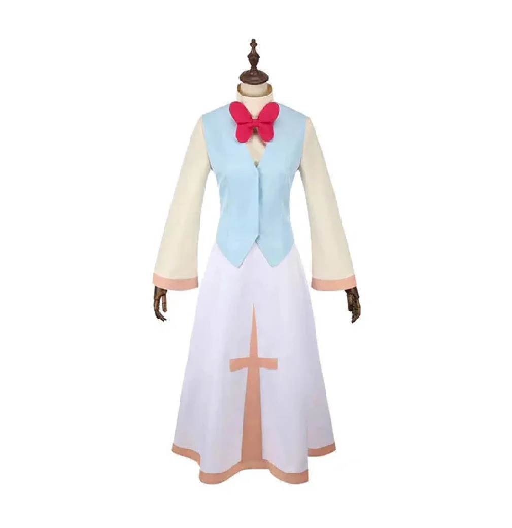 مجموعة Hell Inn 2 Saint Peter's White and Blue Angel للبالغين والأطفال أزياء لعب الأدوار