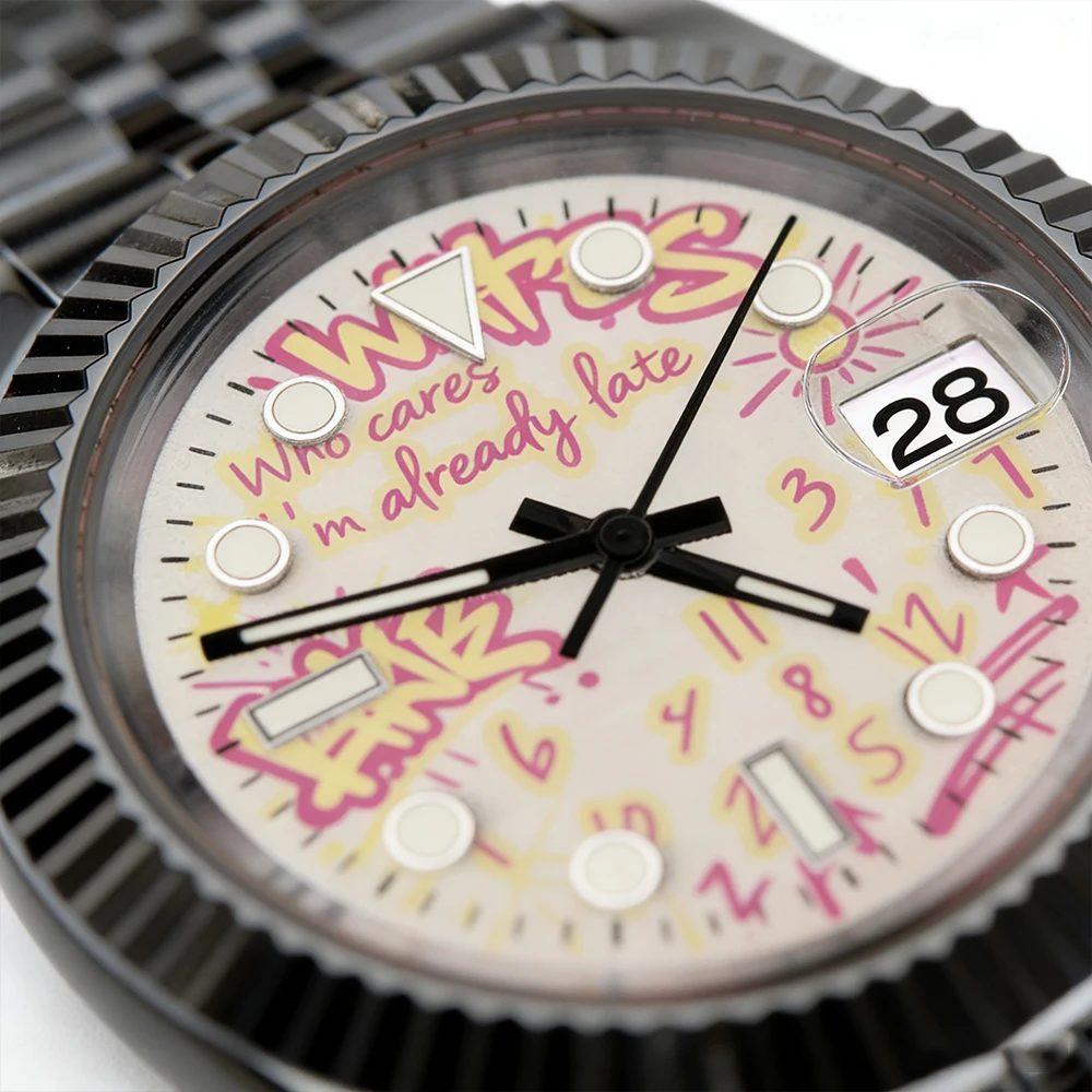 Graffiti watch Luxury Watch ch - Stainless Bracelet Diver recension och pris
