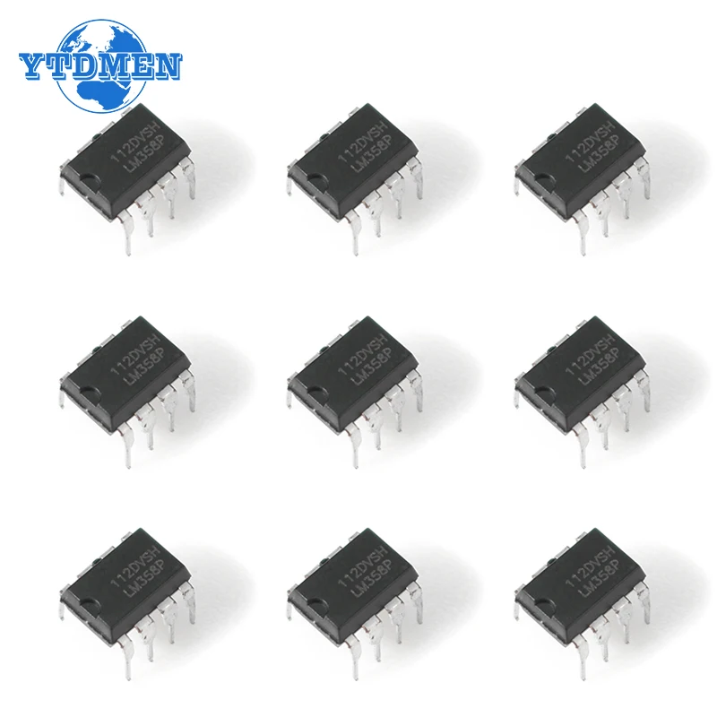 10pcs/20pcs Operational Amplifier LM358P DIP8 LM358 IC Chip Kit Integrated Circuits