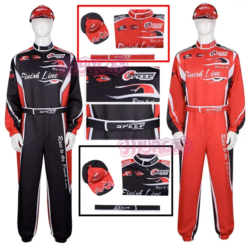 

Aldult Road Cosplay Costume Hat ATV Beach Vehicle Riding Training Suit Kart Racing mb.3