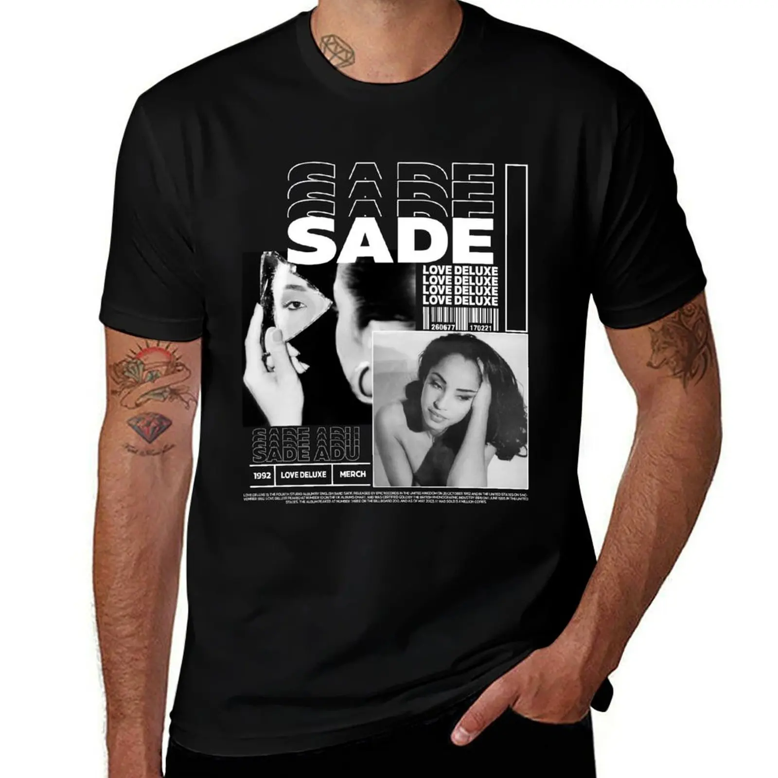 

Sade Diamond Vintage Singer Tour T-Shirt Fashion Simple Casual Tee Shirt