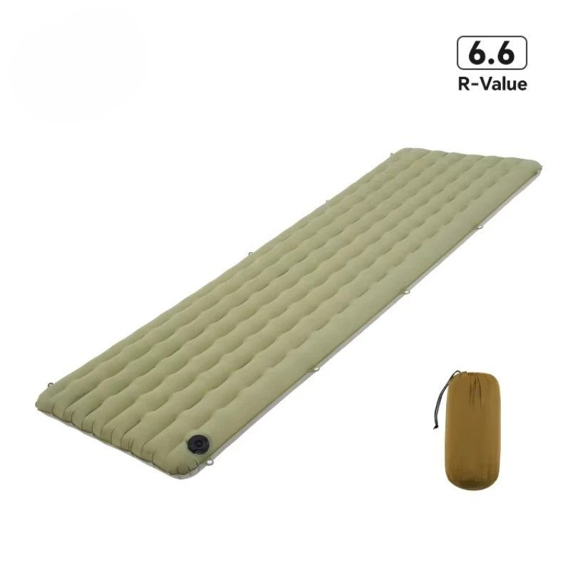 Airo Professional Winter Mountaineering Sleeping Pad R-Value 6.6 Cold-Ground Protection for Alpine Camping