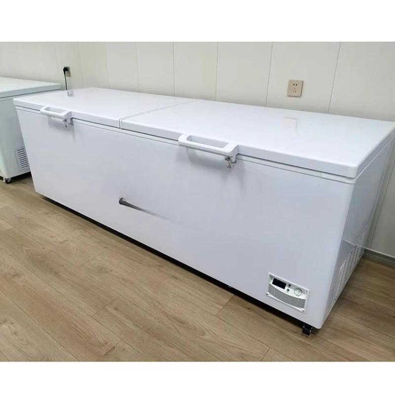 Capacity Top Open Refrigerator Cabinet Horizontal Deep Freezer Top Open Door Freezer