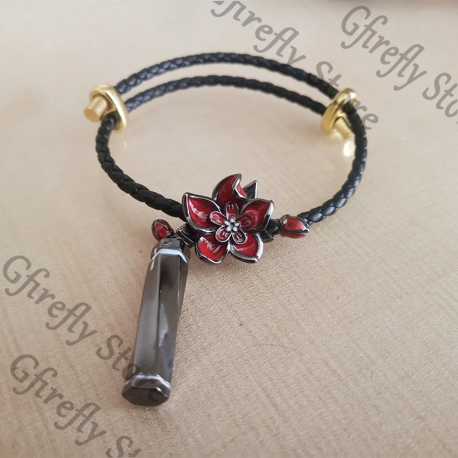 

Camellya Flower Bracelet Derivative Chain Bracelets Wuthering Waves Hand Chains Cosplay Bangle Ornaments Gift Accessories