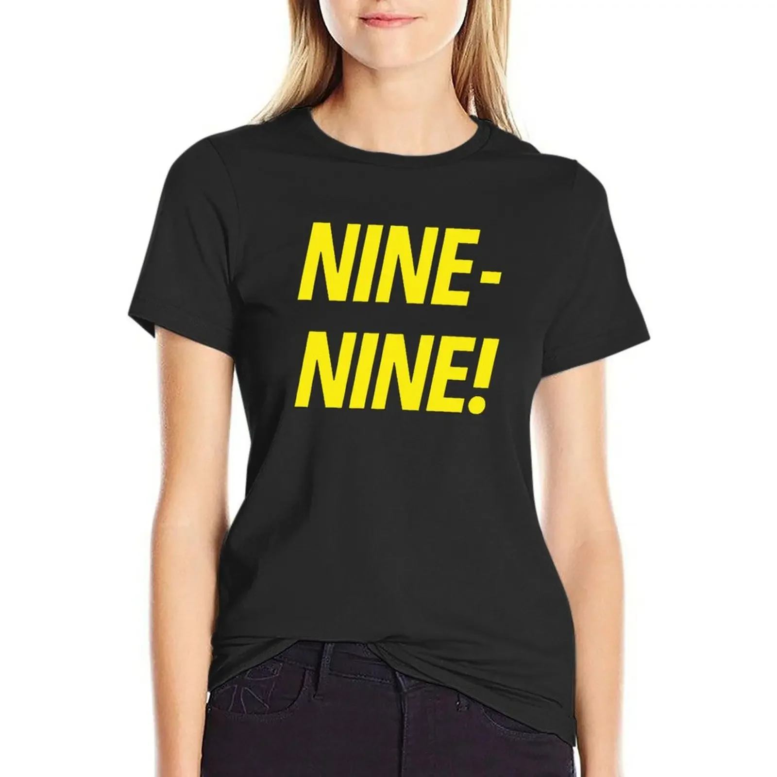 

NINE-NINE! T-Shirt sports fans vintage customizeds korean Women's clothes