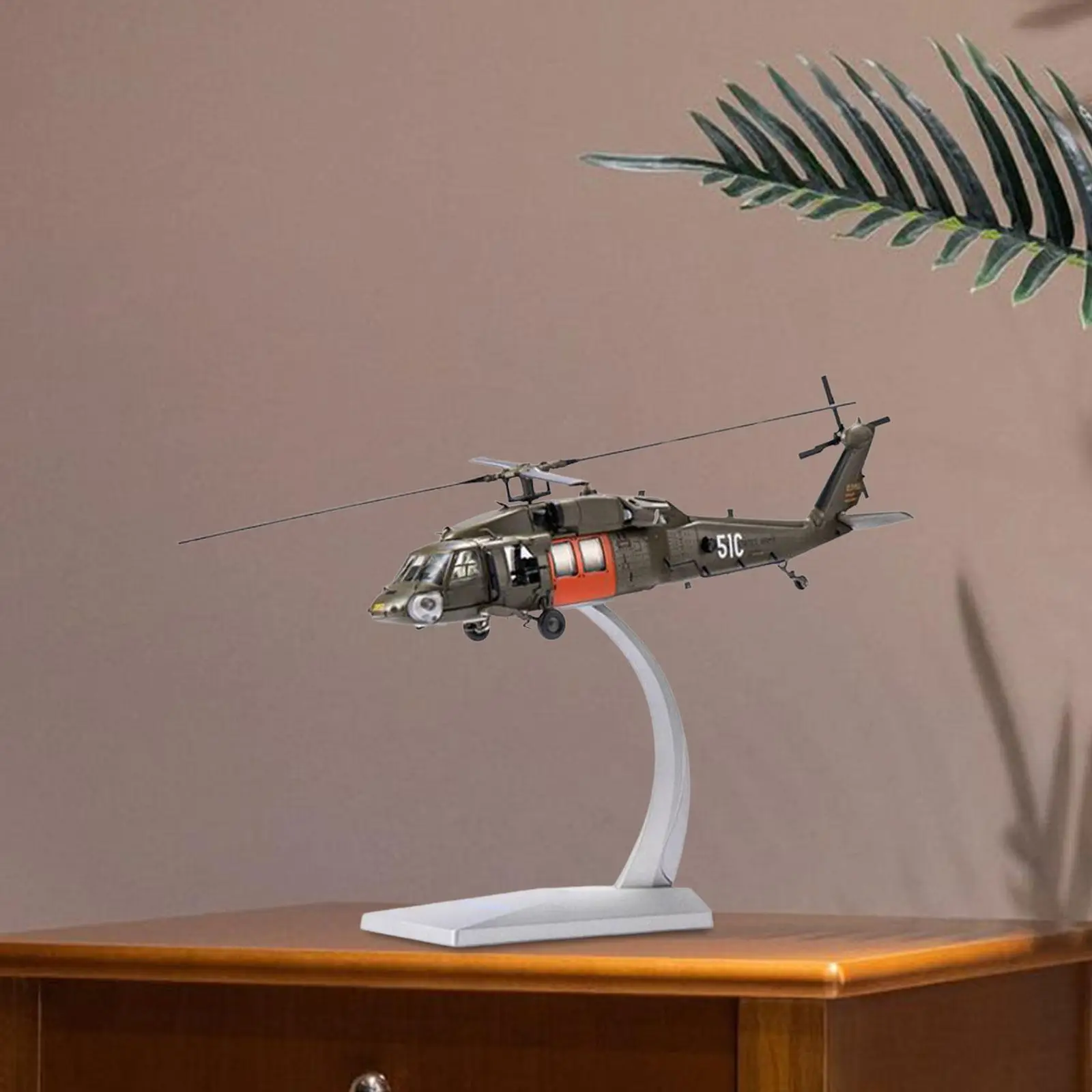 

1:72 UH 60 Черная модель самолета Вертолет для книжной полки в спальне и офисе