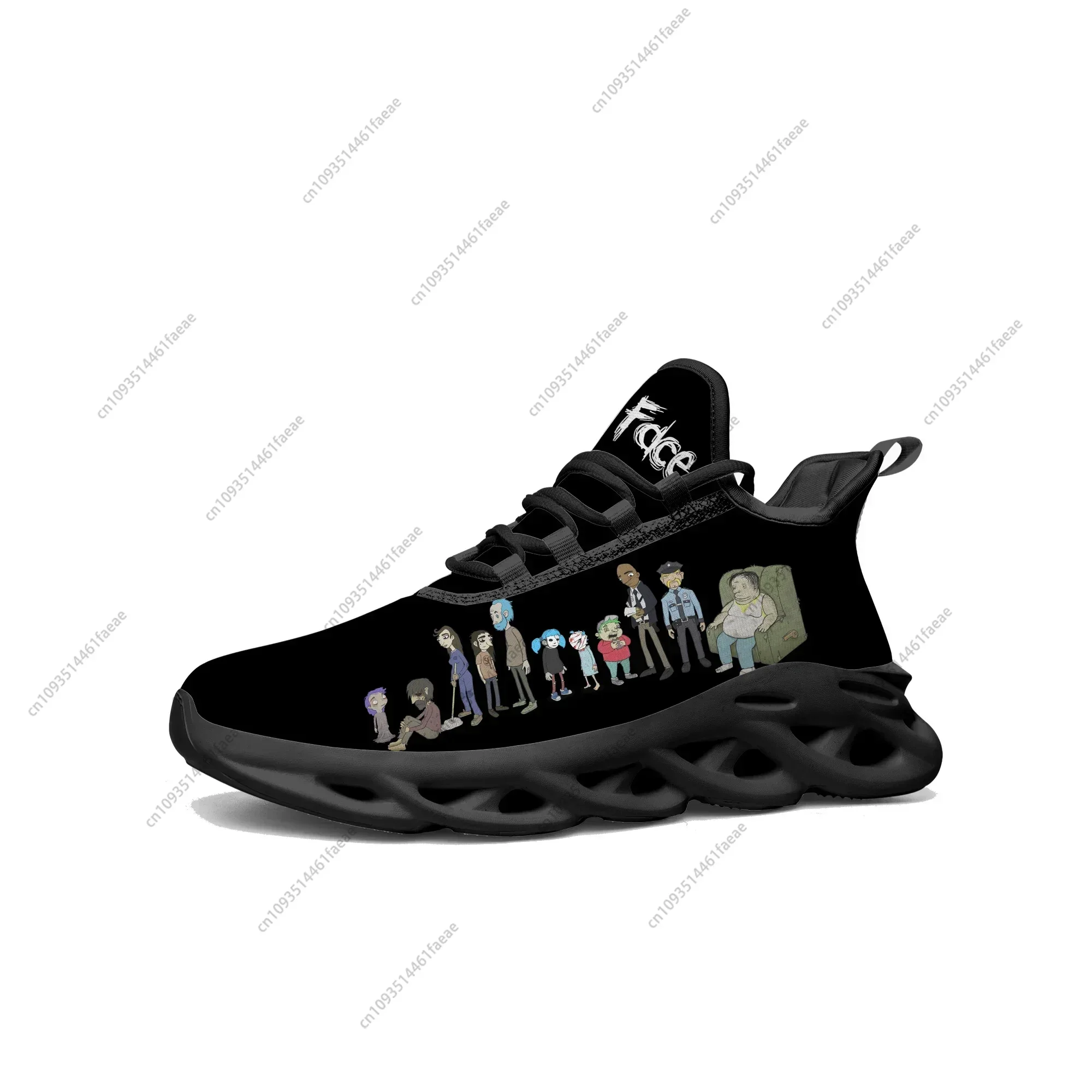 Sally Face Flats Sneakers Cartoon Game Mens Womens Teenager Sports Running Shoes High Quality Fashion Tailor Made Lace Up Shoes