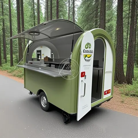 Amerikaanse normen mobiele barstandaard BBQ pizza food truck food truck koffie trailer food truck mobiele keuken volledig uitgerust