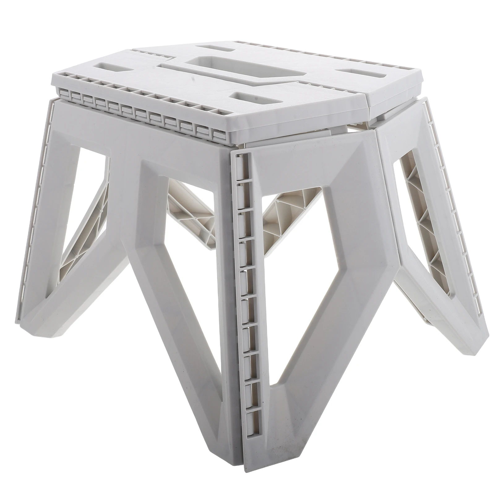 

Outdoor Folding Stool 1PC Lightweight Portable Plastic Chairs for Camping Fishing Foldable Small Stool Collapsible Garden