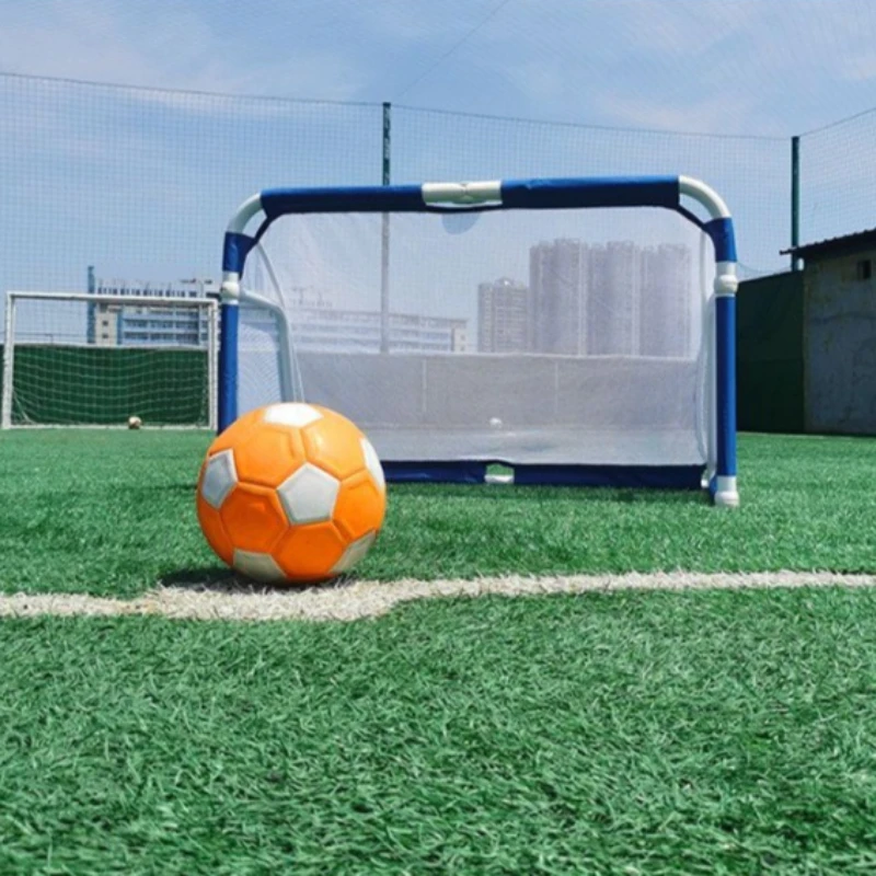 

Складные футбольные ворота из алюминиевого сплава, футбольные ворота для улицы, прочные и долговечные, профессиональные принадлежности для футбольного поля