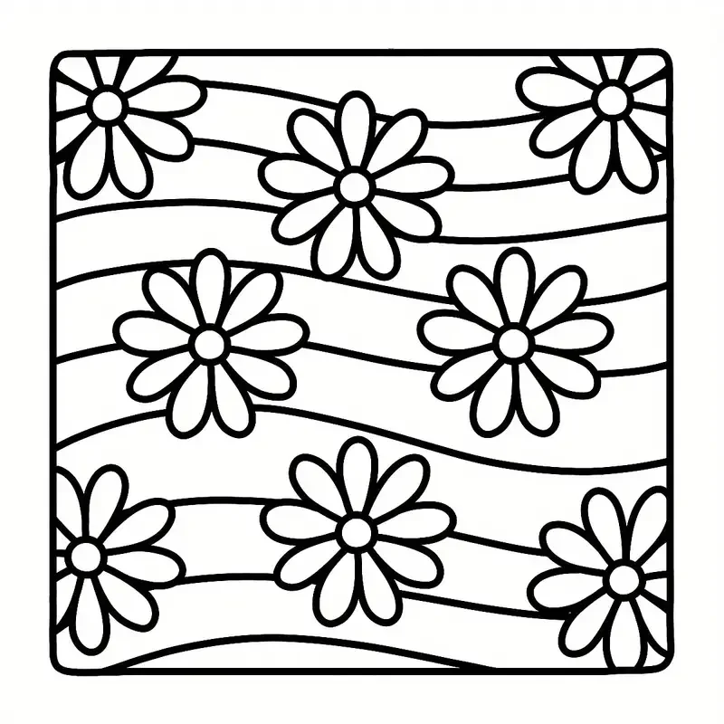 Best-Selling Comfy Patterns Coloring Book | Relaxing Stress-Relief Home Decor DIY Kit for Adults & Kids