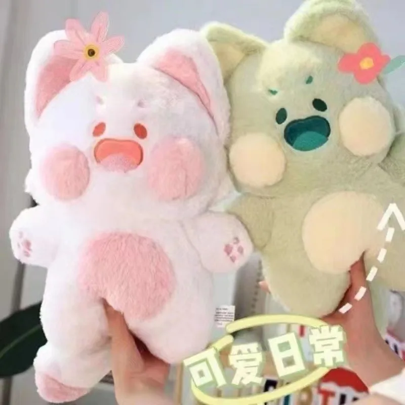 Poupée en peluche de chat DuDu Meow, jouet d'oreiller