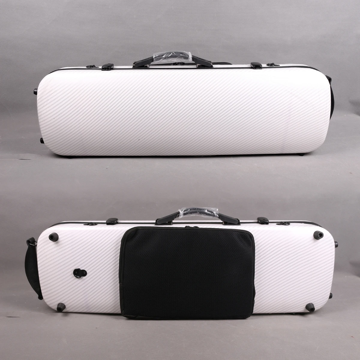 

4/4 New Violin Case white color Glass Fiber Light Strong #G1006