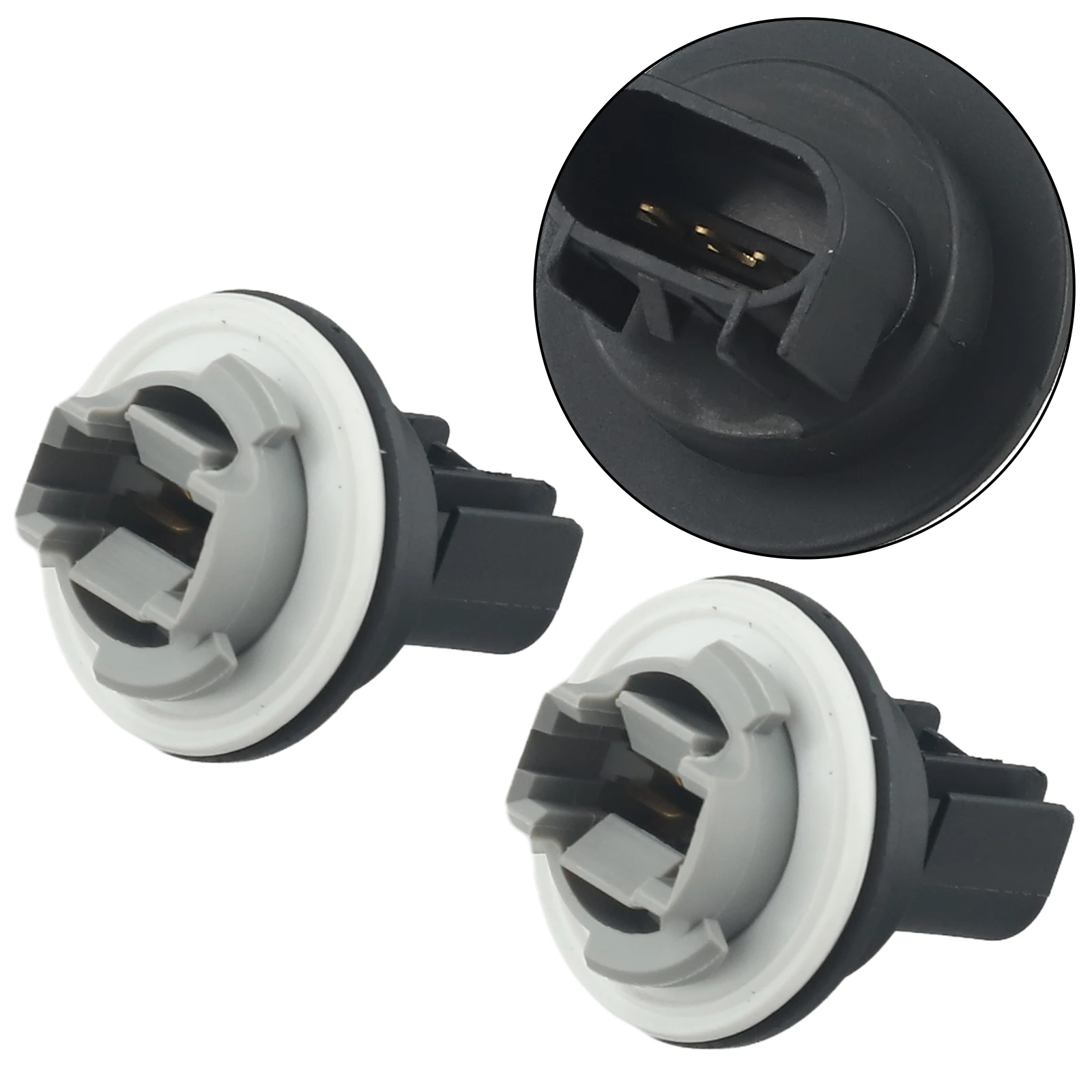 2 PCS Parking Light Bulb Sockets For Jeep For Patriot 07-2017 68000686AA 645-504 Anti-corrosion, Wear-resistant, Non-deformation